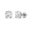 2.1 Carat Each Round Diamond Earring
