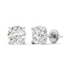 2.28 Carat Gold Diamond Earrings