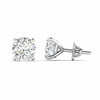 2.28 Carat Gold Diamond Earrings
