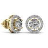 2.5 Carat Centre Round Solitaire Diamond Earring