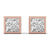 2.5 Carat Princess Solitaire Diamond Studs
