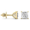 2.5 Carat Solitaire Diamond Earrings