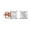 2.5 Carat Solitaire Diamond Earrings