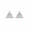 80 Pointers Each Trillion Cut Diamonds Studs Earrings