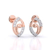Allie Round Diamond Earrings