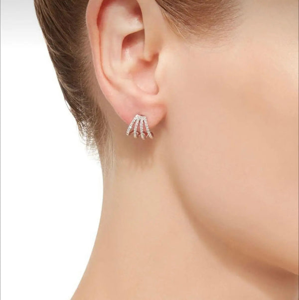 Arc Radiance Diamond Earrings
