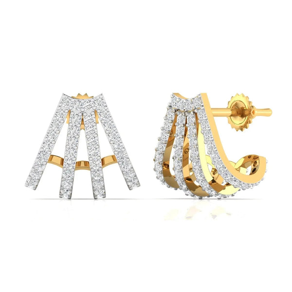 Arc Radiance Diamond Earrings