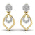Blinging Lab Grown Diamond Earrings