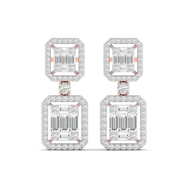 Bridal Diamond Earrings