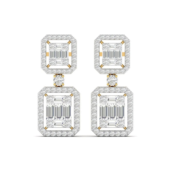 Bridal Diamond Earrings