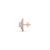 Centre 1 Carat Each Diamond Earrings