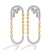 Classic DiamondU-Hoop Earrings