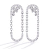 Classic DiamondU-Hoop Earrings