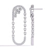 Classic DiamondU-Hoop Earrings
