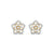 Cluster Diamond Floral Studs