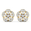 Cluster Setting Diamond Earrings