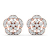 Cluster Setting Diamond Earrings