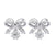 Dainty Bow Diamond Earring