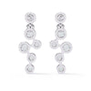 Dainty Diamond Dangling Drop Earrings