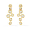 Dainty Diamond Dangling Drop Earrings