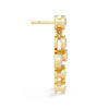 Dainty Diamond Dangling Drop Earrings