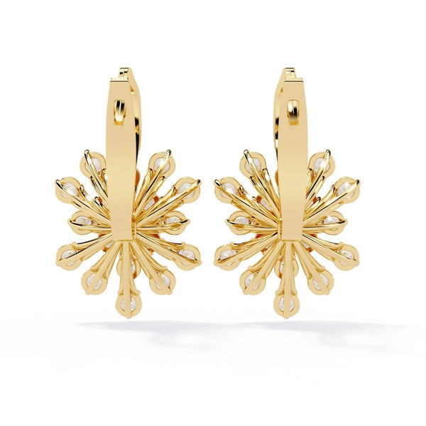Dainty Flower Drop Earrings