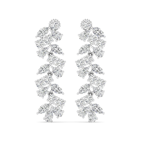 Dazzling Diamond Drop Earrings