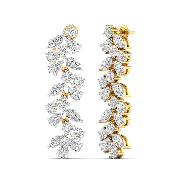 Dazzling Diamond Drop Earrings