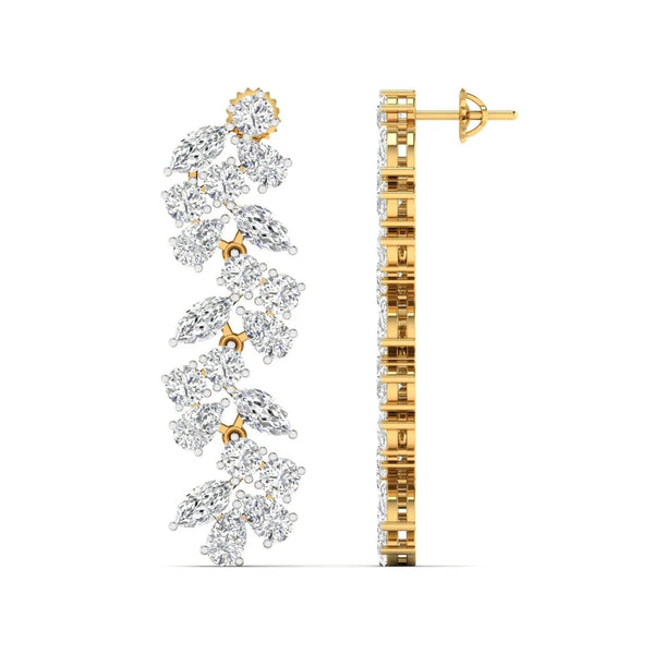 Dazzling Diamond Drop Earrings