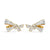 Delicate Diamond Bow Earrings
