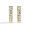 Diamond Accent Hoop Earrings