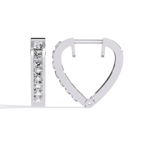 Diamond Accent Hoop Earrings