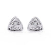 Diamond Accent Triangle Earrings
