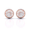 Diamond Ball Stud Earrings