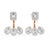 Elegant Tear Drop Diamond Earrings
