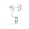 Elegant Tear Drop Diamond Earrings