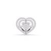 Eternal Love Heart Diamond Studs