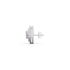 Eternal Love Heart Diamond Studs