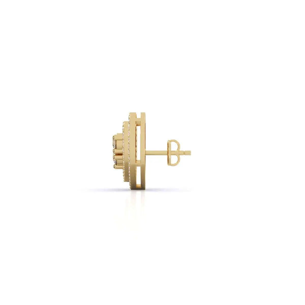 Eternal Love Heart Diamond Studs