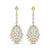 Exquisite Diamond Statement Earrings