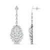 Exquisite Diamond Statement Earrings
