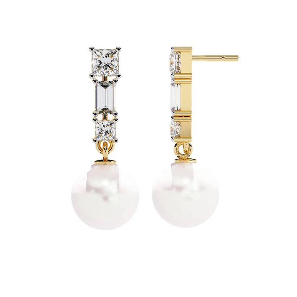 Freshwater Pearl Drop Earrings
