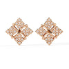 Geometric Diamond Earrings
