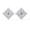 Geometric Diamond Earrings