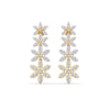 Gold Tower Diamond Dangler