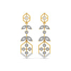 HexaGlow Dangler Diamond Earrings