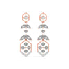 HexaGlow Dangler Diamond Earrings