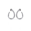 Huggie Hoop Diamond Earrings