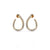 Huggie Hoop Diamond Earrings