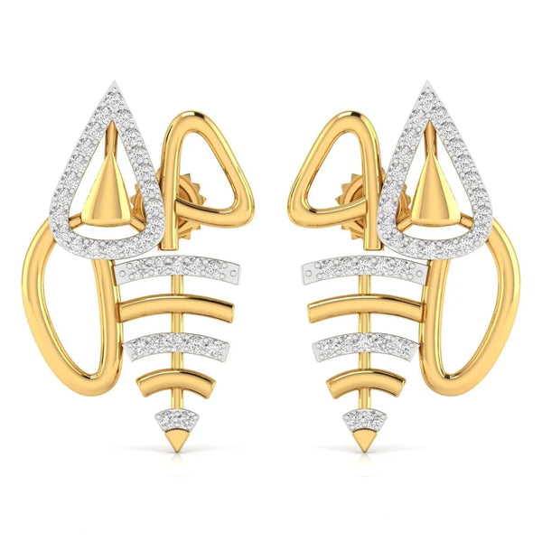 Interlocking Hoop Earrings